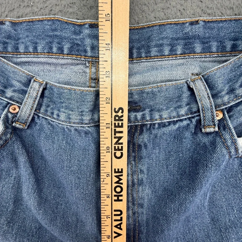 Levi's 560 Jeans Mens 38x32 Blue Comfort Fit Baggy Tapered Leg Denim